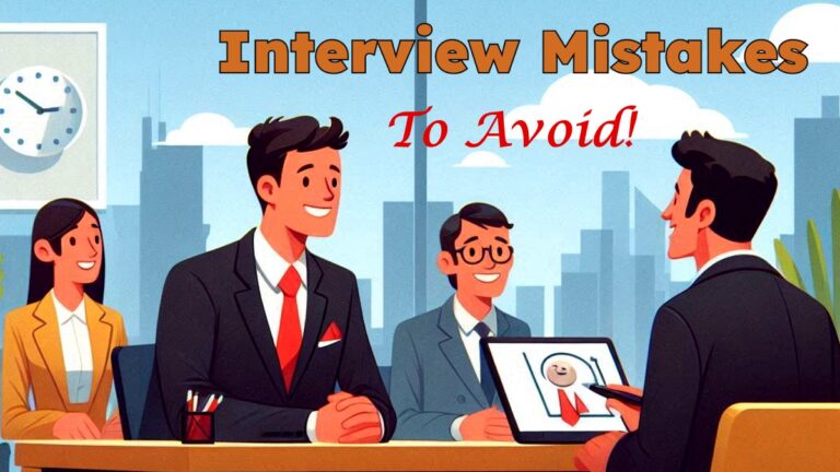 5 Interview Mistakes to Avoid